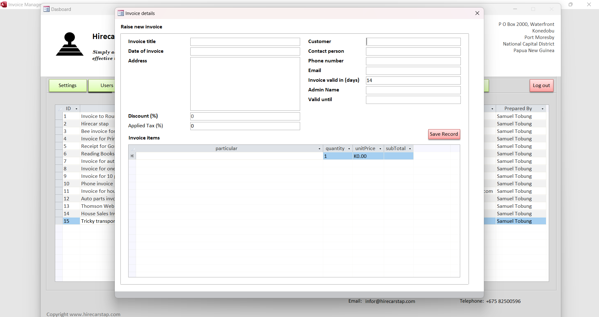 dashboard image