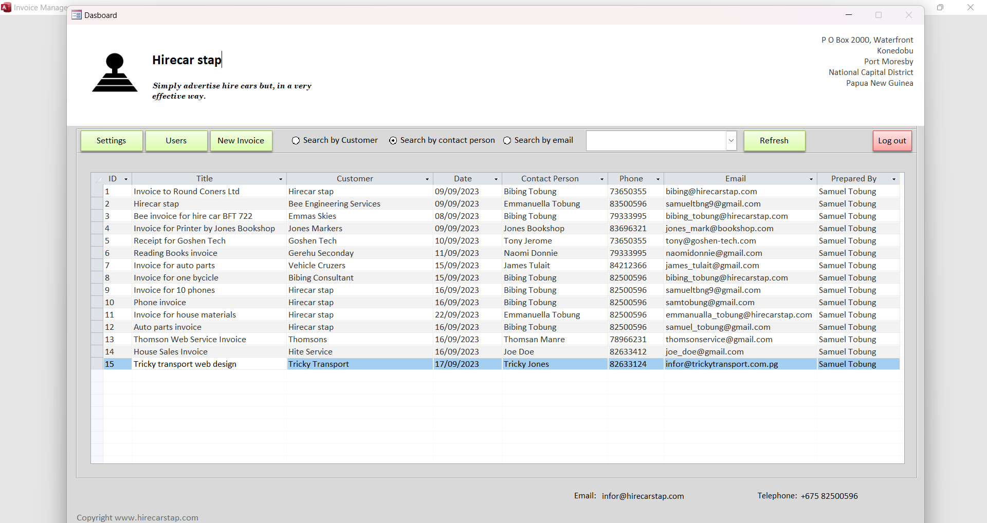 dashboard image